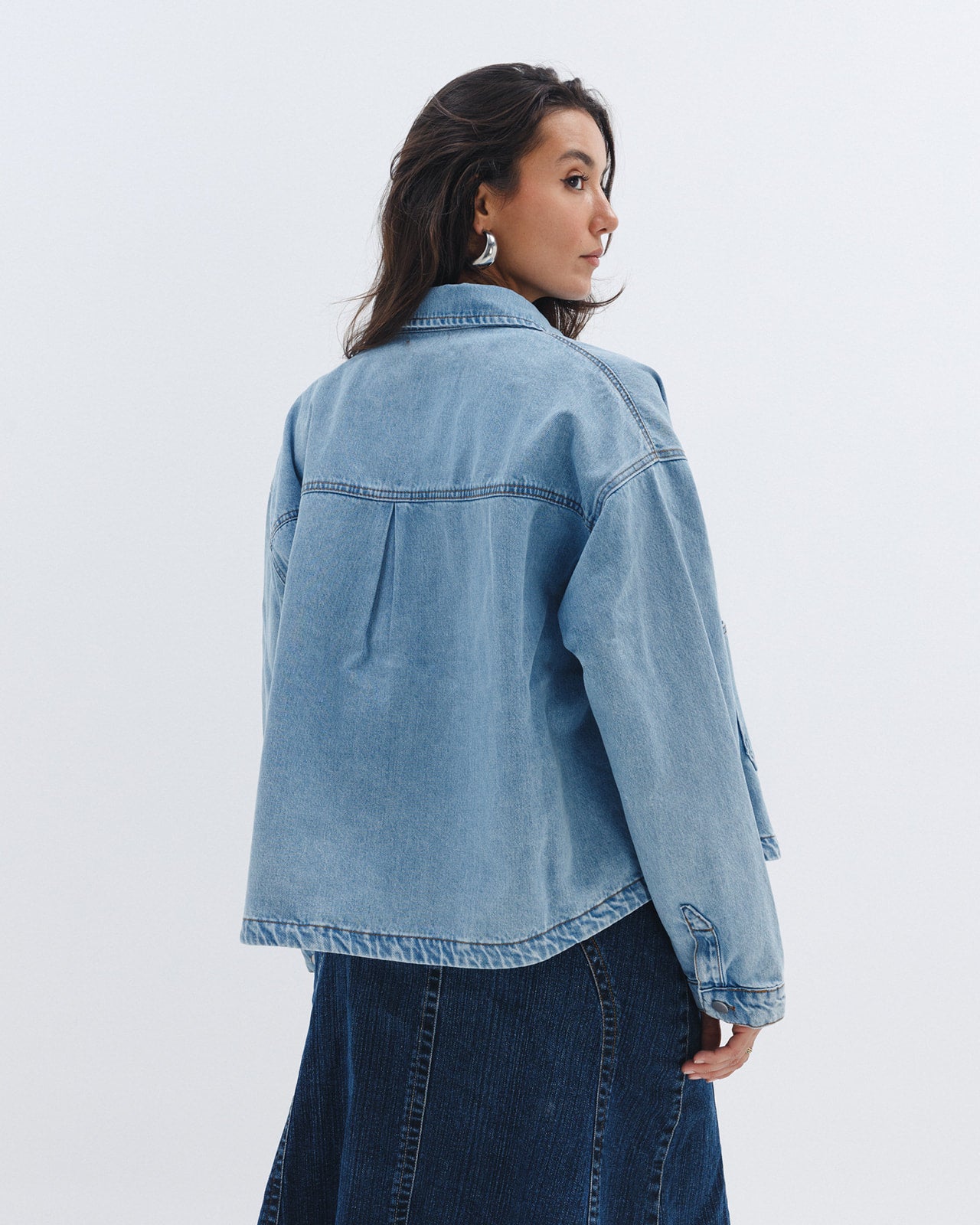 Women's blue denim jacket - Chocka Egypt