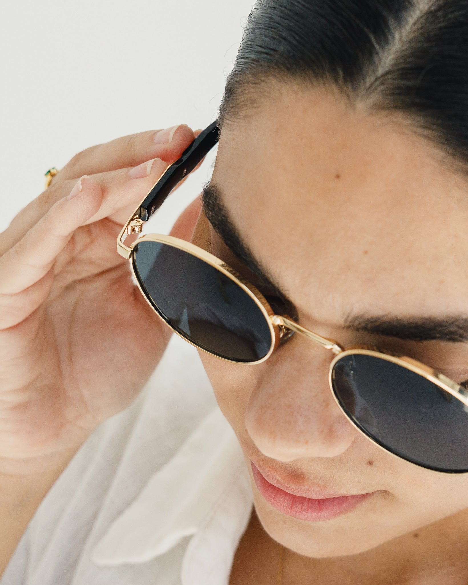 Chocka Black Nova sunglasses, frame view