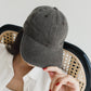 Brown Washed Cap