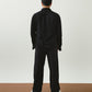 Black Linen Viscose Shirt