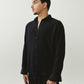 Black Linen Viscose Shirt