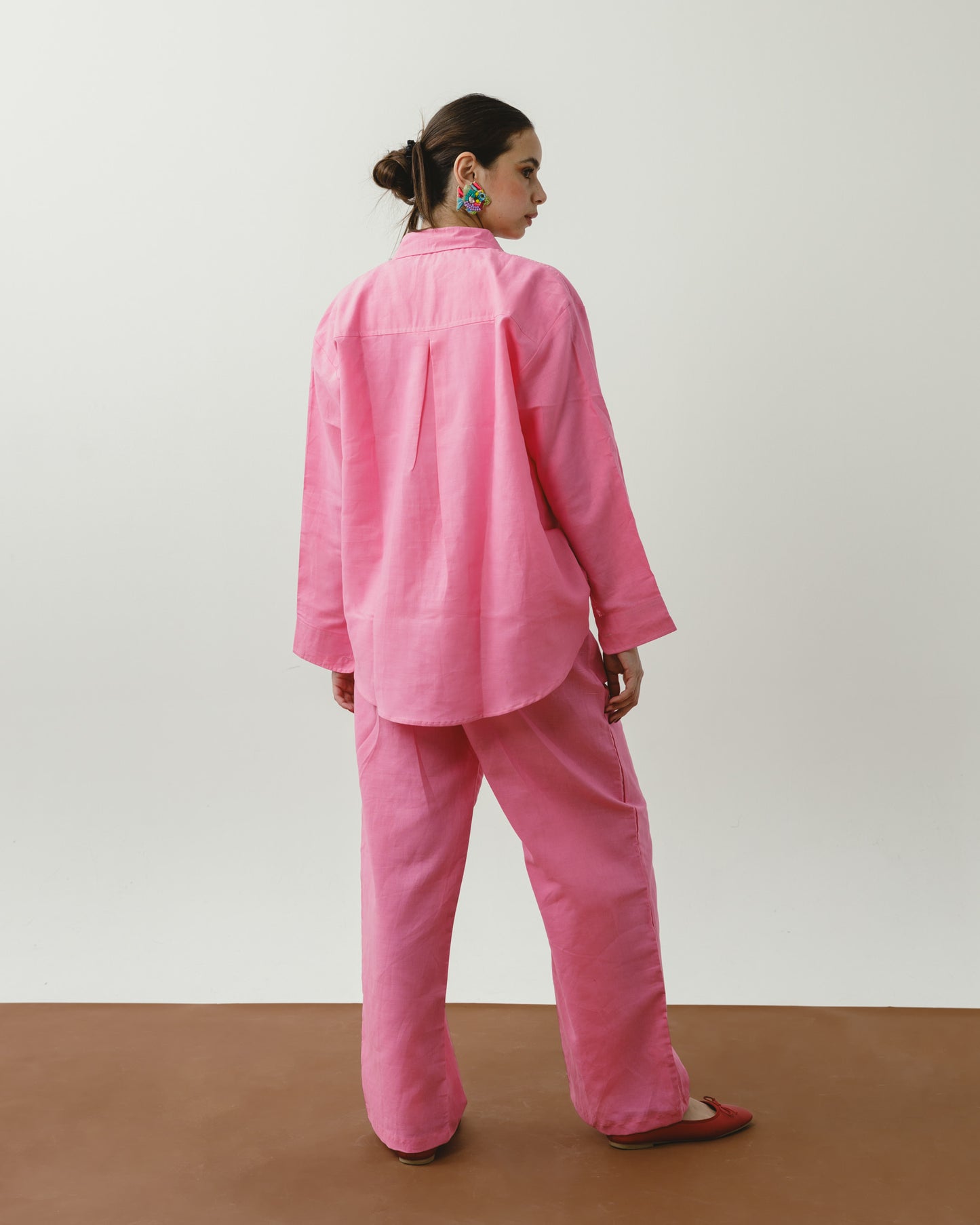 Bubble Gum Linen Set
