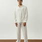 White Linen Viscose Shirt
