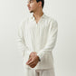 White Linen Viscose Shirt
