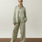 Mint Green Crinkle Pants