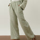Mint Green Crinkle Pants