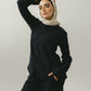 Black Crinkle Shirt