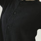 Black Crinkle Shirt