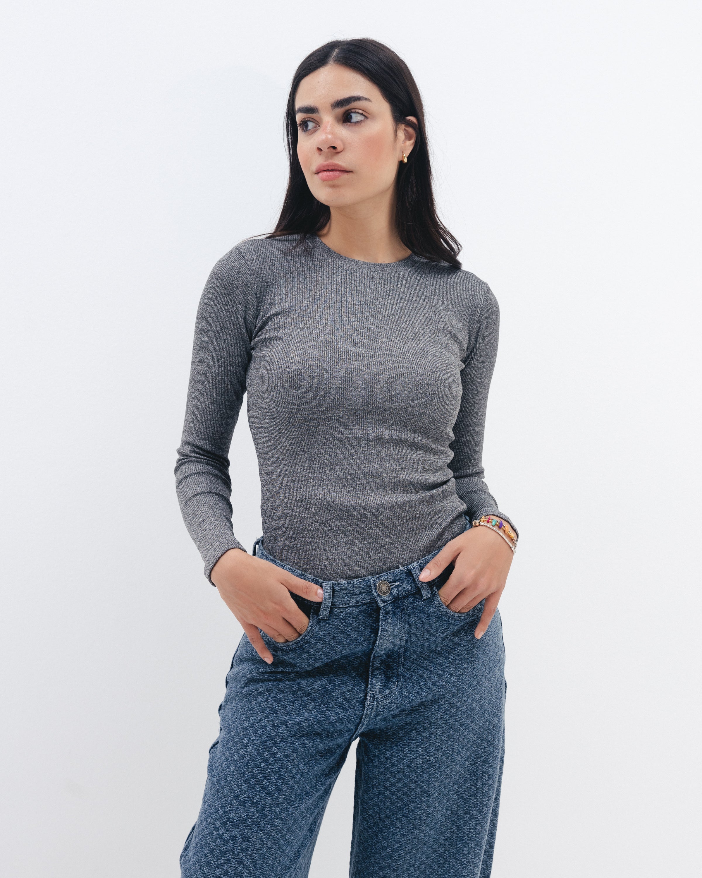 Chocka women's retro jeans full look
