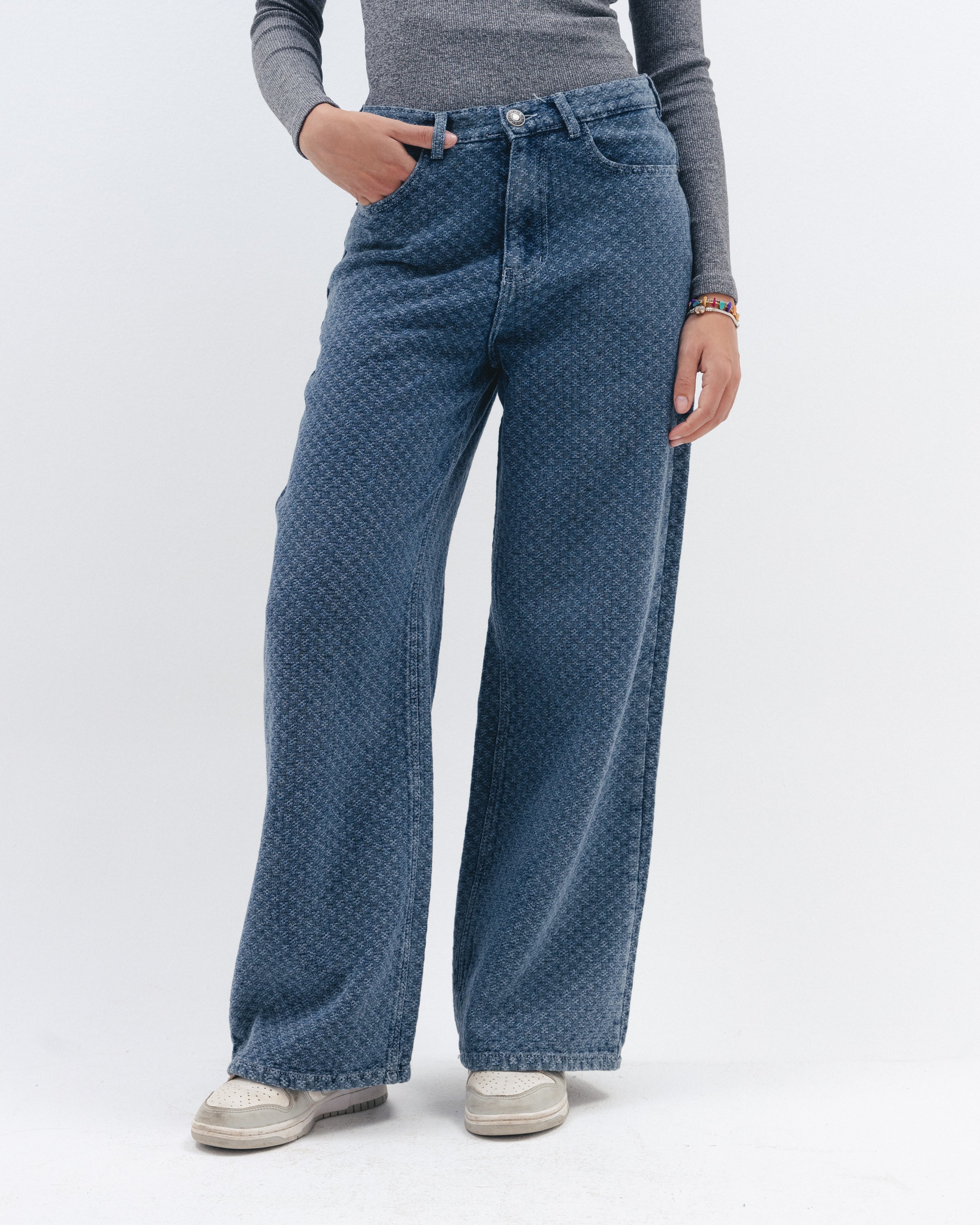 Chocka women's retro jeans fabric and fit