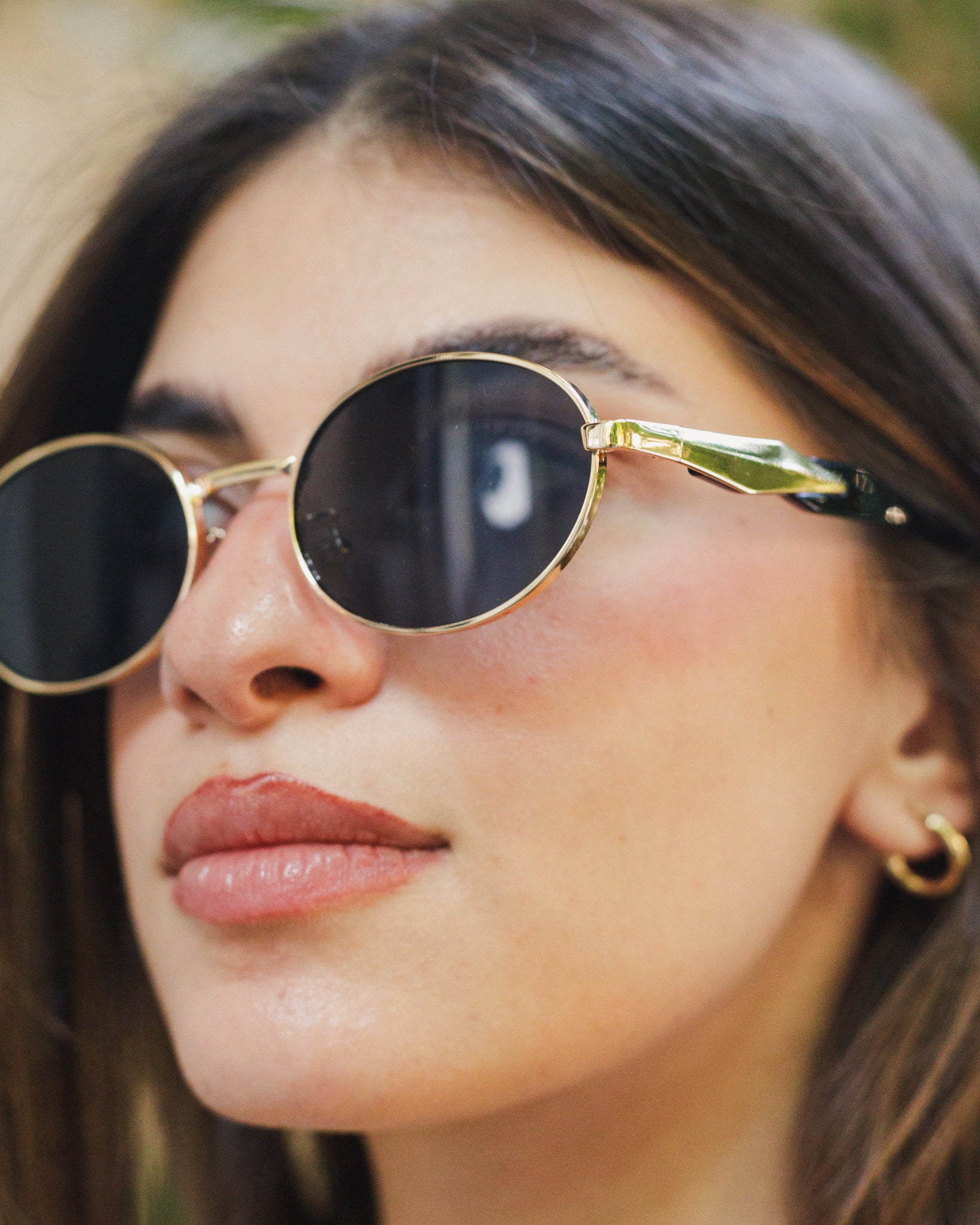 Black Nova sunglasses side profile, Chocka
