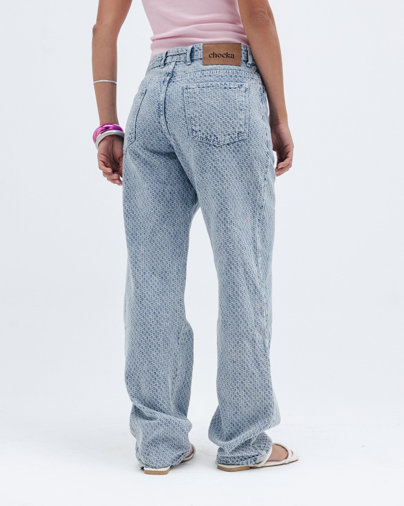 Women's ice blue jeans - Chocka Egypt