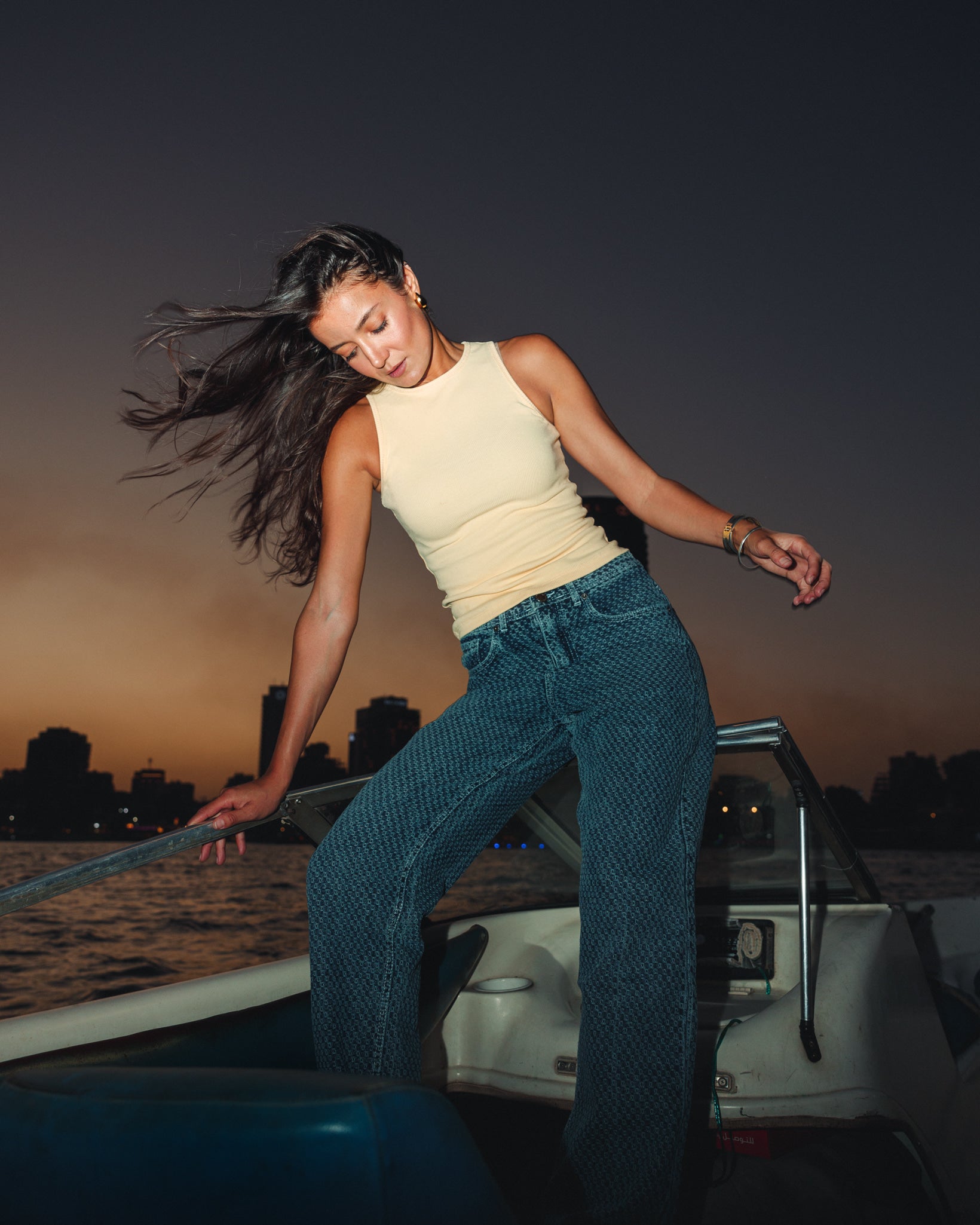 Women's blue jeans - view 18, Chocka Egypt