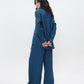 Blue Linen Set