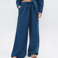 Blue linen set