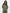 Model wearing women's olive linen shirt from Chocka Egypt