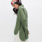 The Linen Blouse — Olive