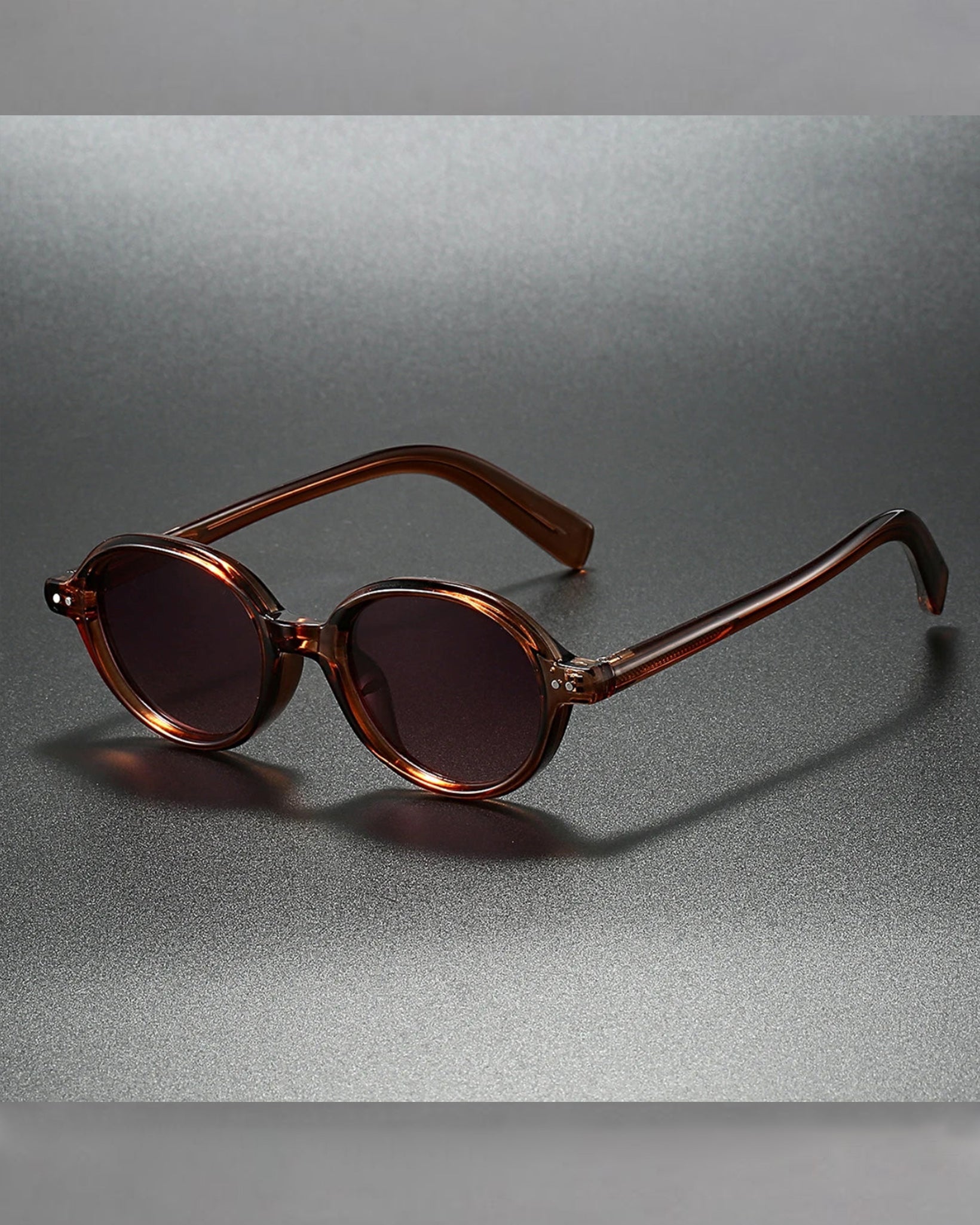 Chocka Brown Vortex sunglasses, frame view