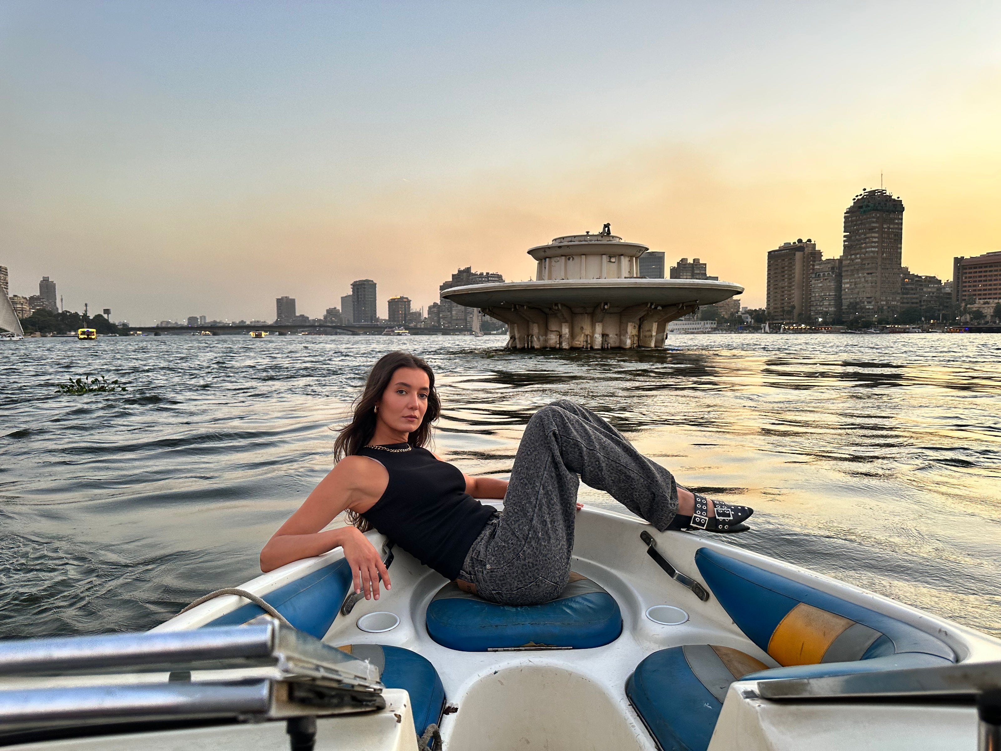Chocka women's cheetah print jeans for women in Egypt