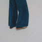 Blue linen set